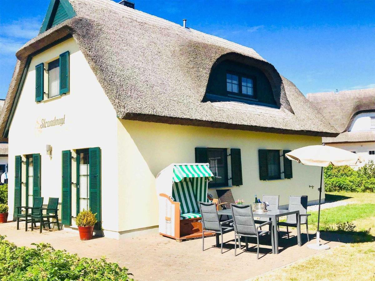 Reethaus Strandvogt Kamin Wlan Was Villa Breege Exterior foto